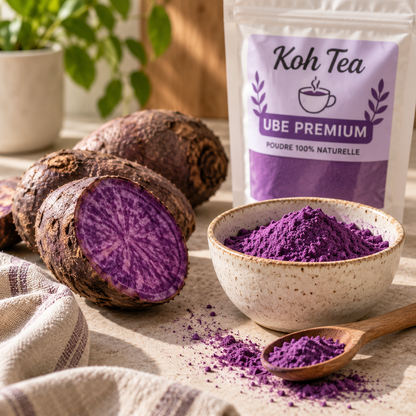 Poudre d'Ube Premium 100g - Koh Tea