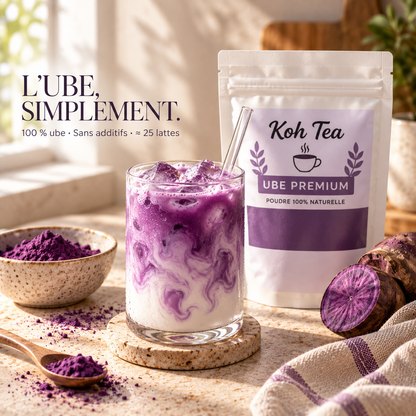 Poudre d'Ube Premium 100g - Koh Tea