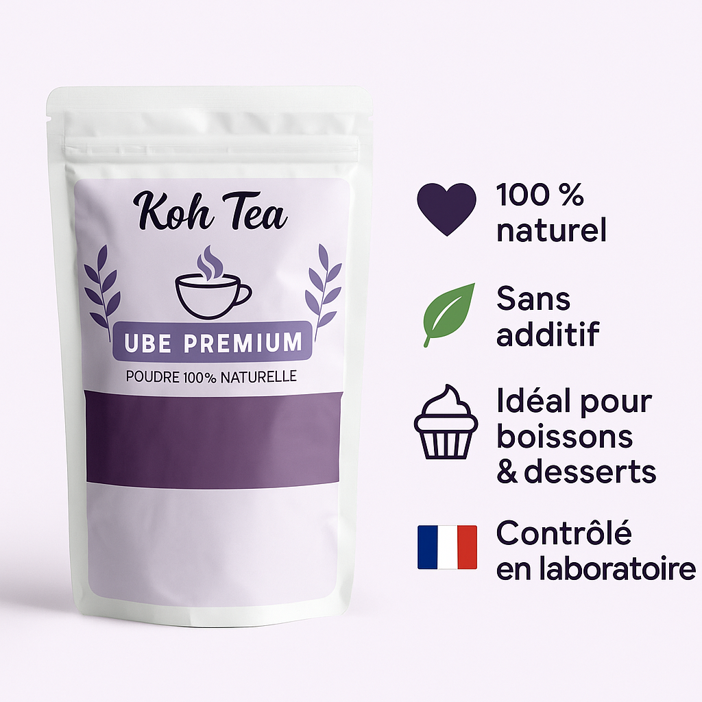 Poudre d'Ube Premium 100g - Koh Tea