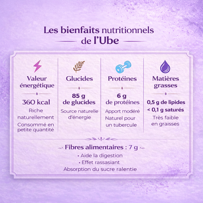 Poudre d’Ube Véritable 100g